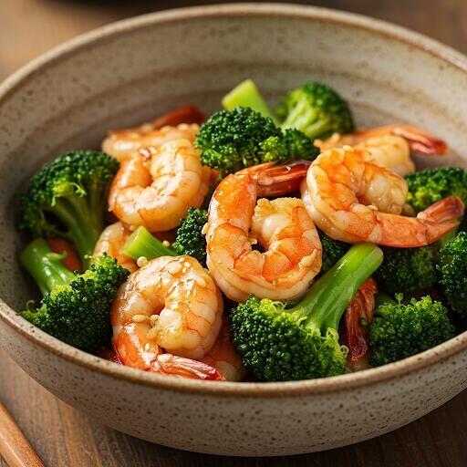 L6 Shrimp w. Broccoli