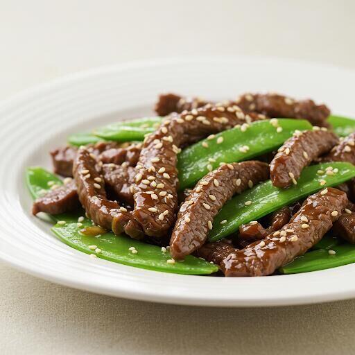 83. Beef w. Snow Peas
