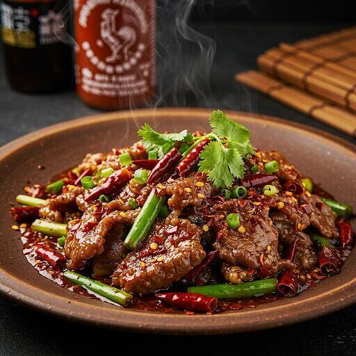 84a. Hot & Spicy Beef