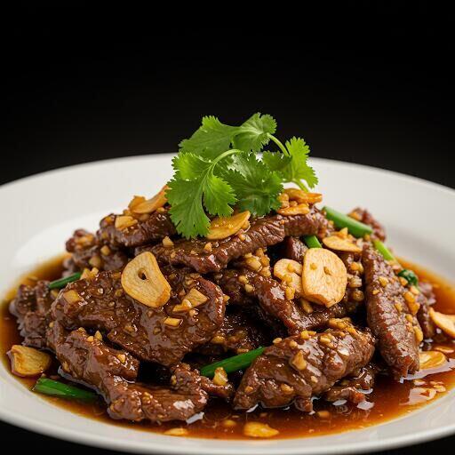 84b. Beef w. Garlic Sauce