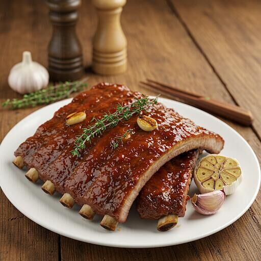 7. Bar-B-Q Spare Ribs (L)