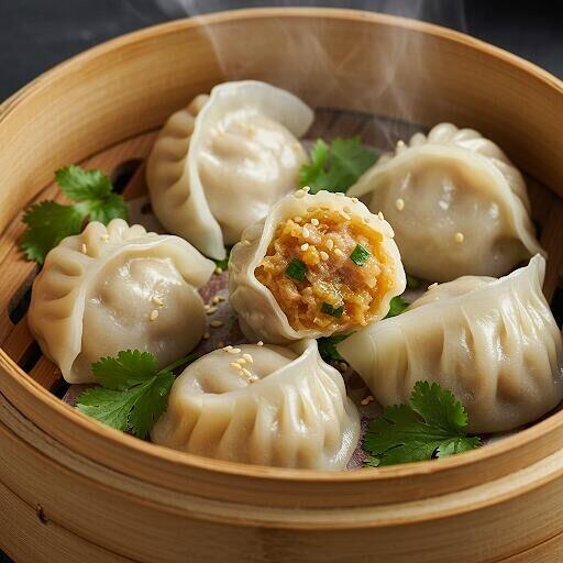 11. Steamed Dumplings (8)