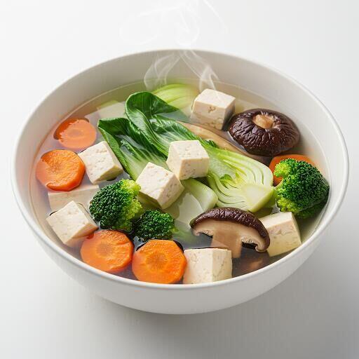24. Vegetable w. Tofu Soup